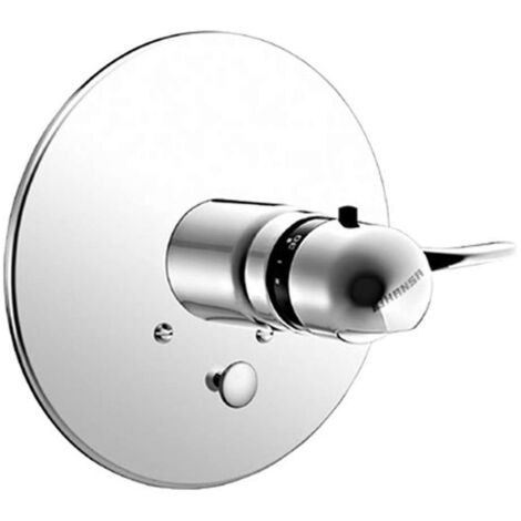Hansa, Set esterno Hansamix 0862 per miscelatore termostatico con blocco integrato, cromato, 08629175