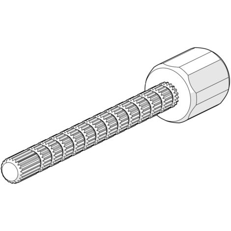 Hansa Spindel komplett lang 59910379