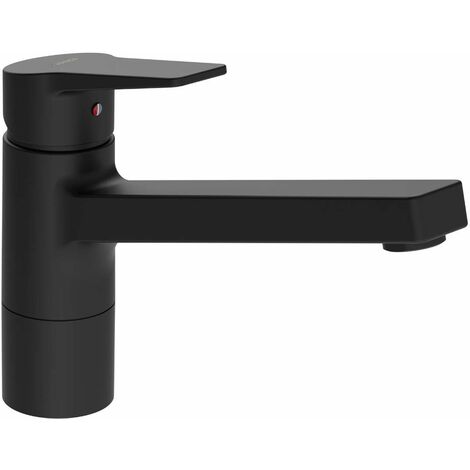 Hansa Twist - Küchenarmatur, Schwarz matt 0914228333