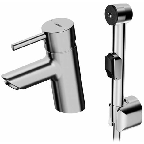 Miscelatore Con Doccetta Per Lavabo.Hansa Vantis Miscelatore Monocomando Per Lavabo Con Doccetta A Mano Cromato 52682207