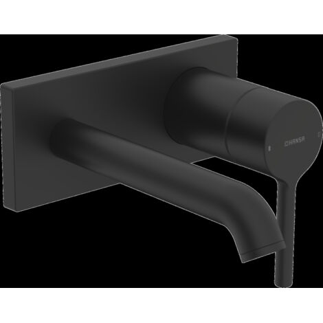 Hansa Vantis Style - Miscelatore ad incasso per lavabo, nero opaco 5480210733