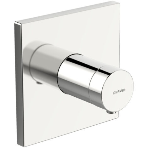 Hansa Varox Pro Fertigmontageset für Wanne/Brause 4056 Rosette eckig Chrom