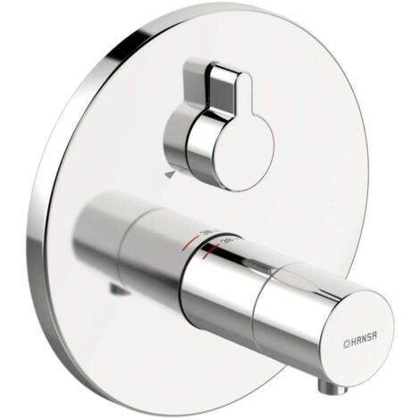 Hansa Varox Pro - Grifo empotrado termostático para 2 dispositivos, cromo 40589083