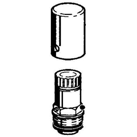 Hansa Ventil-Oberteil, Flansch-Zulauf, FNPT-Ausgang 8,5 cm, DVGW zertifiziert