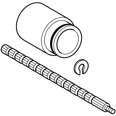 Hansa Verlängerungssatz 59911653 70,5-105,5mm Chrom