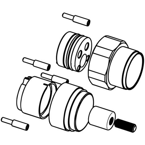 Hansa Verlängerungssatz 59913591 20mm