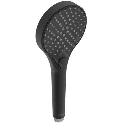 Hansa Viva - Pommeau de douche, 3 jets, noir mat 4433030033