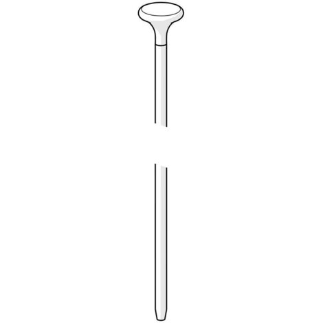 Hansa Zugstange mit Knopf 59914053 Chrom