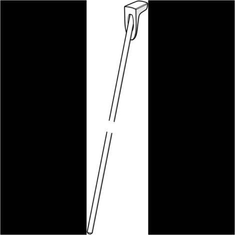 Hansa Zugstange mit Knopf 59914477 Chrom