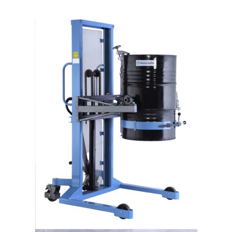 Hanselifter Fasswender SDJ-FW für 280l DIN Fässer Tragkraft 400kg Hubhöhe bis 1350mm