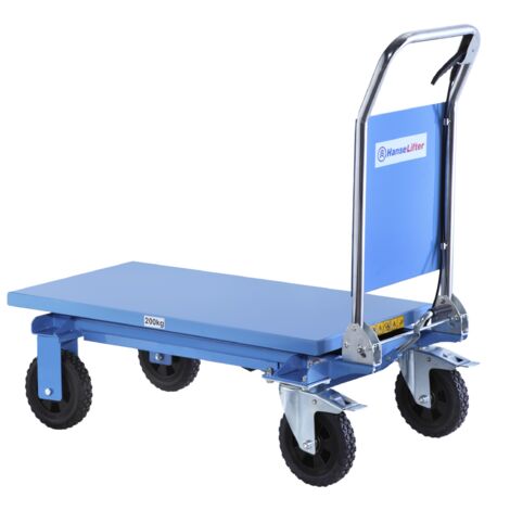 Hanselifter Geländehubtischwagen SPAG200 Tragkraft 200kg Hubhöhe bis 1010mm