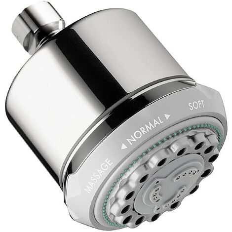 Hansgrohe 028496001 Soffione Doccia, Finitura cromata, 4.02 x 3.54 x 3.54 inches