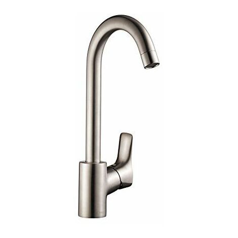 Hansgrohe 13862800 MySport L Mitigeur de cuisine Acier Brossé