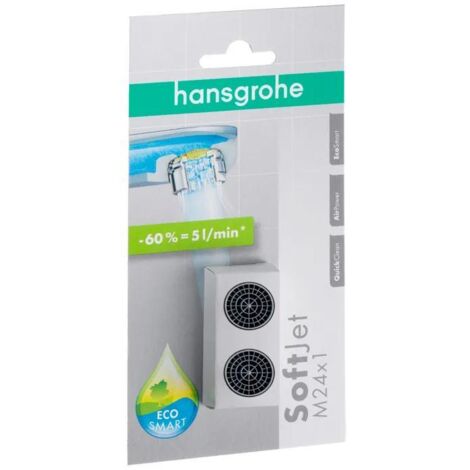 HANSGROHE 2 aireadores Softjet 5 l/min EcoSmart 13182000
