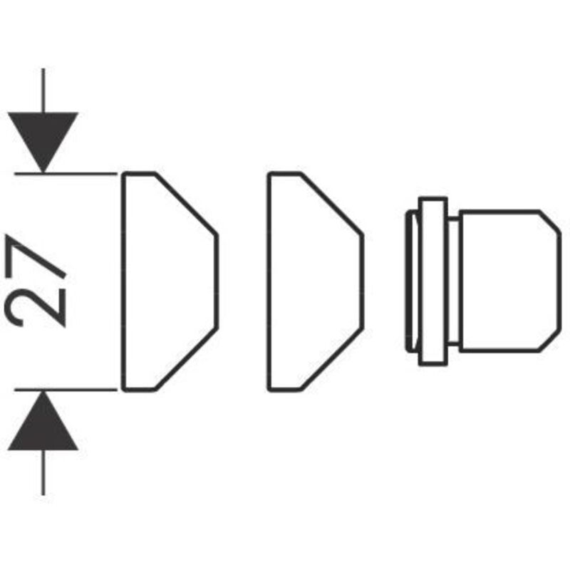 Kit de montage d&39 Raindance Unica s gris clair - Hansgrohe