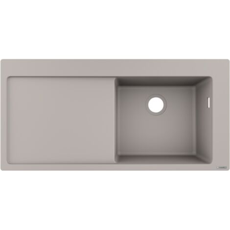 HANSGROHE 43314380 Évier encastré 450 avec égouttoir