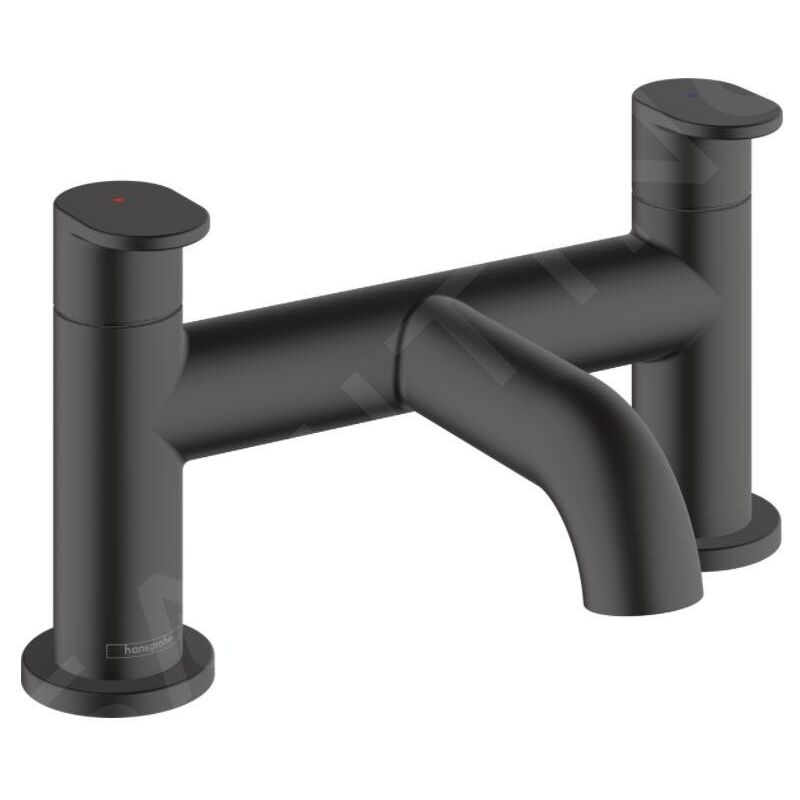 Vernis Blend - Mitigeur sur le bord de baignoire, installation 2 trous, noir mat 71442670 - Hansgrohe