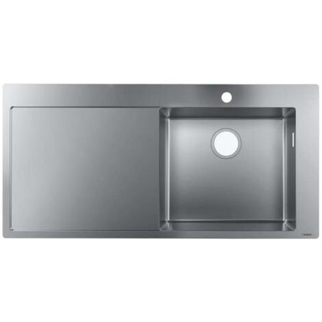 Hansgrohe Abwäschen - Einbauspülbecken S715-F450, Edelstahl 43306800