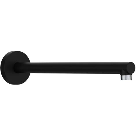 Hansgrohe Accesorios - Brazo de ducha 39 cm, negro mate 24357670