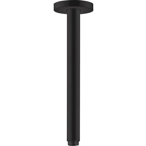 Hansgrohe Accessoires - Arrivée depuis le plafond S 300 mm, noir mat 27389670