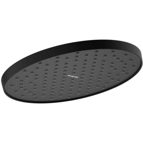 Hansgrohe Activera S - Kopfbrause, Durchmesser 24 cm, EcoSmart+, mattschwarz 28057670