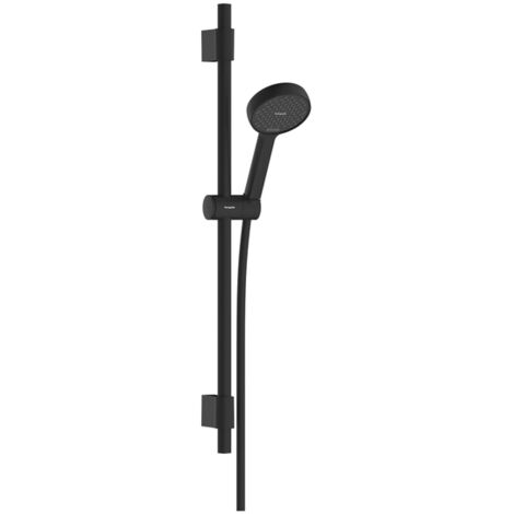 Hansgrohe Activera Select S - Set pommeau de douche, barre et flexible, 2 jets, EcoSmart, noir mat 28048670