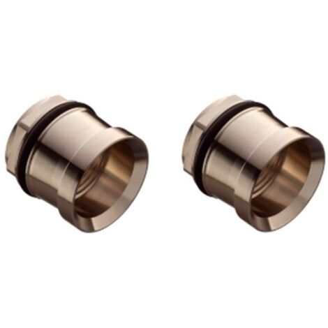 Hansgrohe - Adaptadores de excéntricas G 3/4 en forma de S para renovación, cromo 02026000