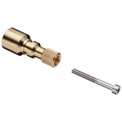 Hansgrohe – Adaptateur de poignée Ecostat iBox – Filetage plomberie 1/2'' – Longueur 100mm – Largeur 50mm – Configuration raccord universel