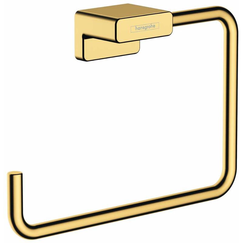 Anneau porte-serviette HANSGROHE AddStoris aspect doré poli