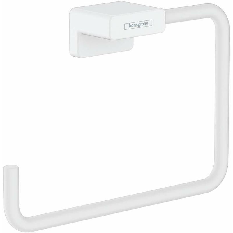 Hansgrohe - AddStoris - Porte-serviettes, blanc mat 41754700