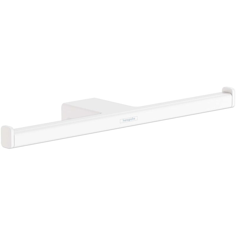 Hansgrohe - AddStoris - Porte-papier toilette double, blanc mat 41748700