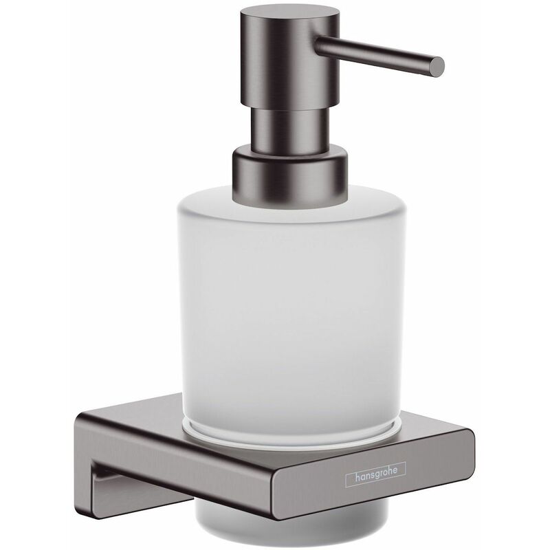 Hansgrohe - AddStoris Soap Dispenser Brushed Black - 41745340 - Black
