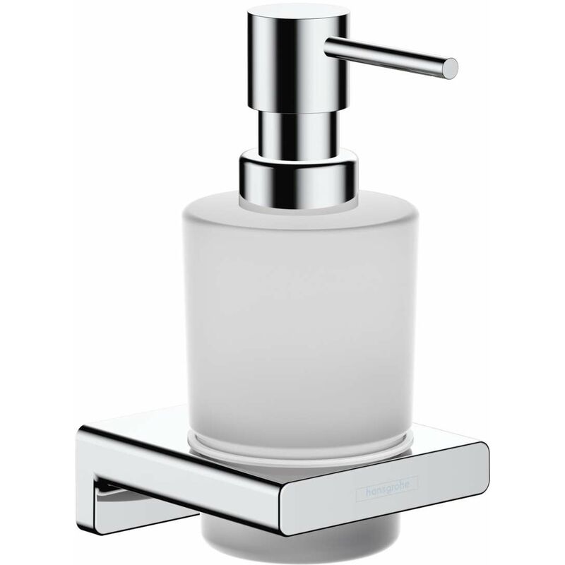 Hansgrohe AddStoris Liquid soap dispenser - Chrome / Matt Glass - 41745000
