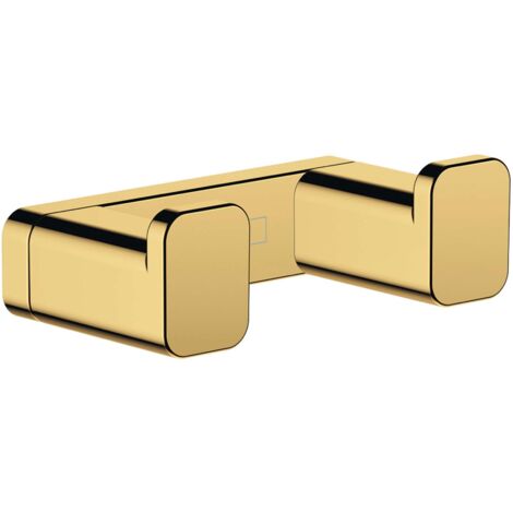 Hansgrohe AddStoris - Doppelhaken, gold poliert 41755990