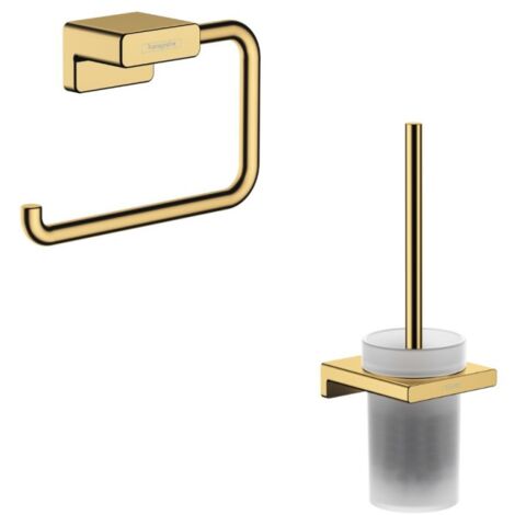 Portarrollos AddStoris de hansgrohe con tapa, 41753670