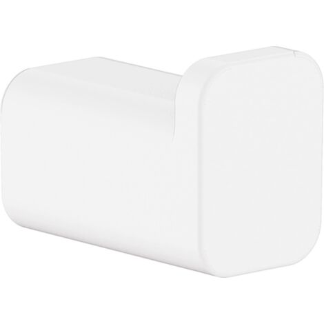 hansgrohe AddStoris Gancio porta asciugamani singolo, bianco opaco, 41742700