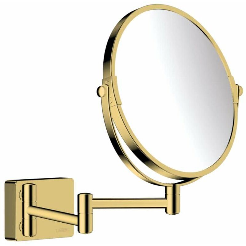 AddStoris - Miroir de rasage, aspect d'or poli 41791990 - Hansgrohe