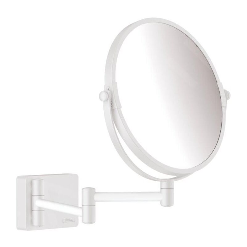 Hansgrohe - AddStoris - Miroir de rasage, blanc mat 41791700