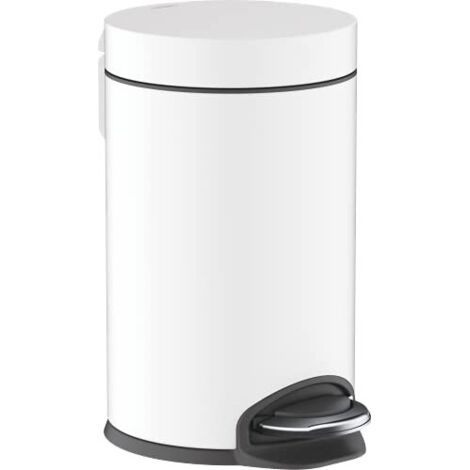 Hansgrohe AddStoris - Pattumiera 3 l, Soft Close, bianco opaco 41775700