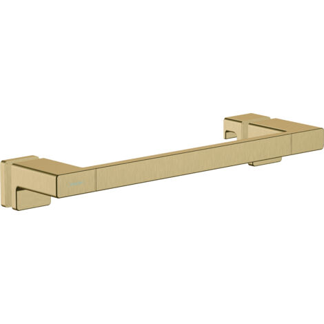 Hansgrohe AddStoris - Poignée pour porte de douche, longueur 400 mm, bronze brossé 41759140