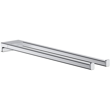 Hansgrohe AddStoris Portasciugamani a due gambe 450 mm, cromo (41770000)