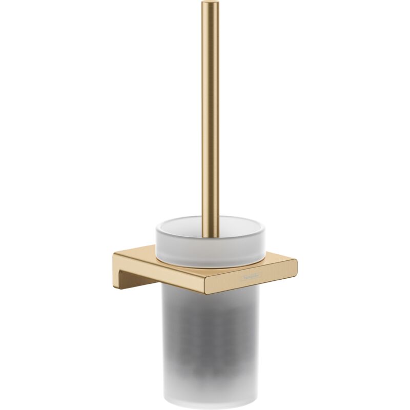 AddStoris - Brosse wc murale, verre mat / bronze brossé 41752140 - Hansgrohe