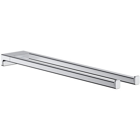 Hansgrohe AddStoris Porte-serviettes double branche 450 mm, Chrome (41770000)