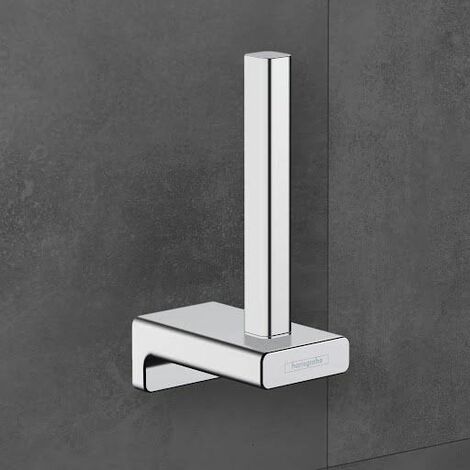 hansgrohe AddStoris Spare Toilet Roll Holder Chrome - 41756000