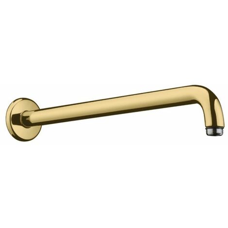 Hansgrohe Aktiva - Braccio doccia 39 cm, color oro lucido 27413990
