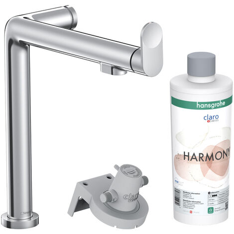 Hansgrohe Aqittura M91 - Mitigeur d'évier avec fonction filtrante, chrome 76802000