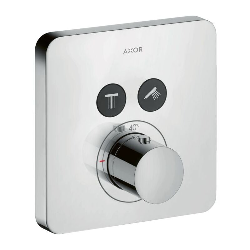 Axor ShowerSelect Soft Cube 36707000 mitigeur thermostatique pour 2 sorties