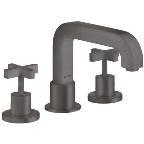 hansgrohe AXOR Citterio 3-Loch Wannenrandarmatur, Kreuzgriffe,