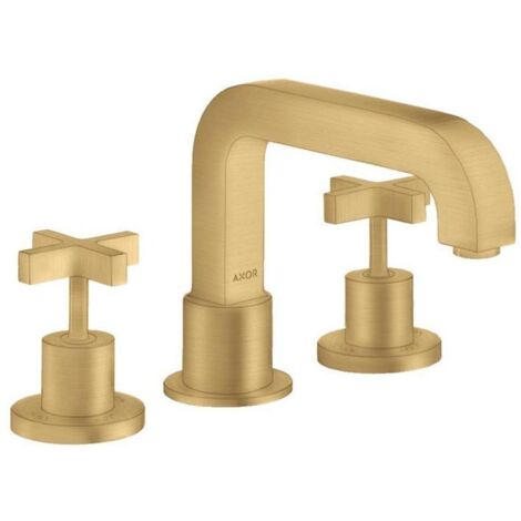 hansgrohe AXOR Citterio 3-Loch Wannenrandarmatur, Kreuzgriffe,
