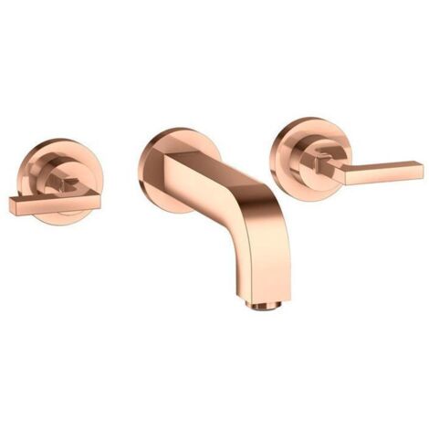 hansgrohe AXOR Citterio 3-Loch Waschtischarmatur Unterputz,
